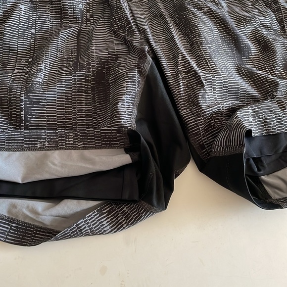 Lululemon Mens The Short Matchstick Asphalpt Grey Lined Active Gym Short sz M - Picture 4 of 10